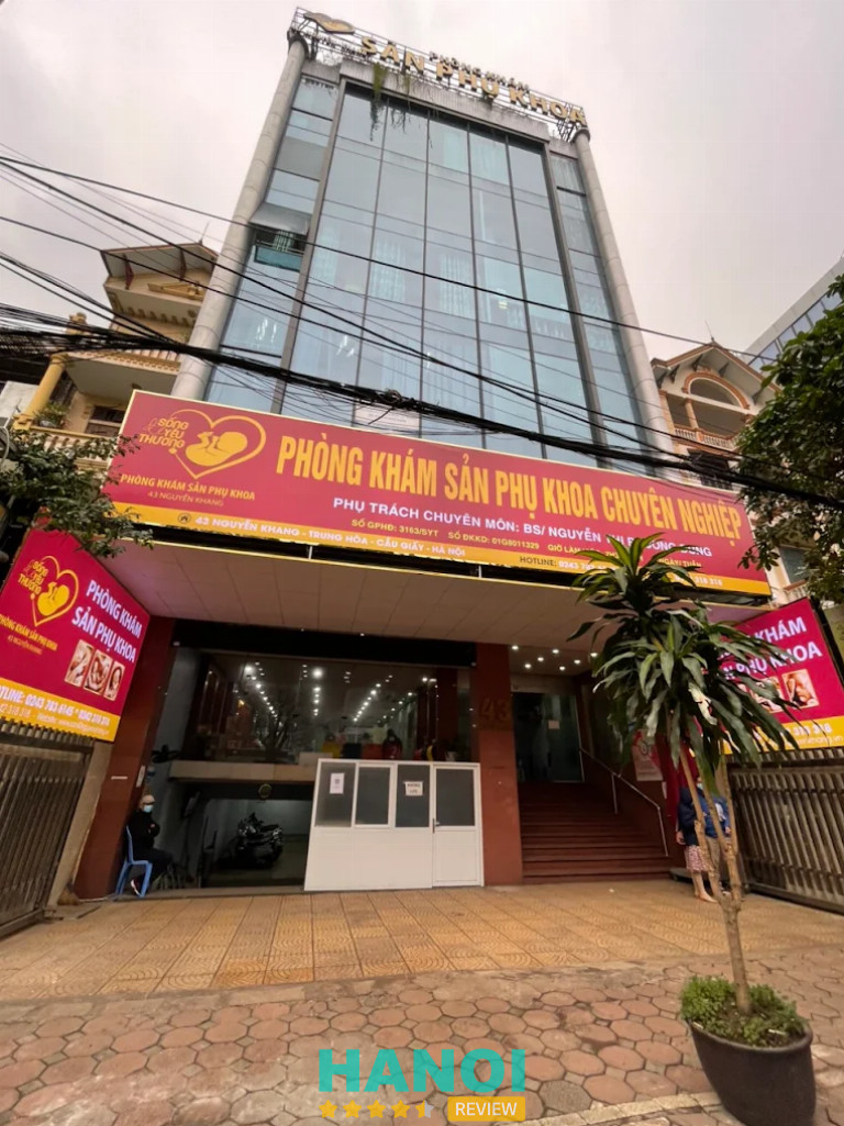 Bài viết đánh giá về Phòng khám sản phụ khoa 43 Nguyễn Khang, p. Yên Hòa hà nội