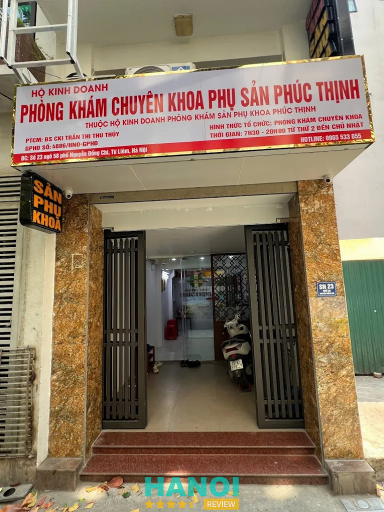 Phòng khám sản phụ khoa phúc thịnh nam từ liêm