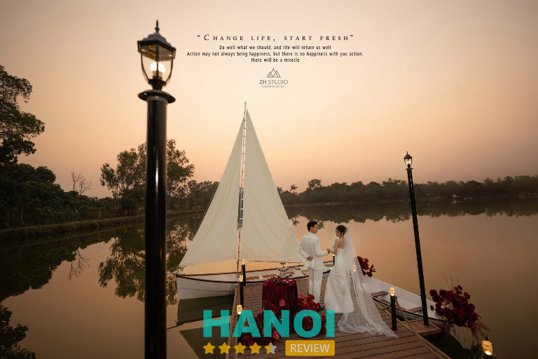 chụp ảnh cưới ở Hoàn Kiếm