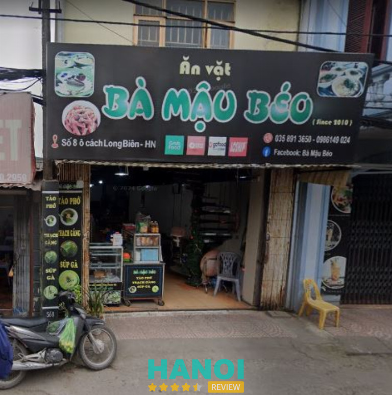 Quán ăn Bà Mậu Béo - Long Biên 