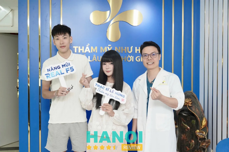 bài viết đánh giá về Thẩm mỹ Như Hoa: 24 Trung Hòa, P. Yên Hòa hà nội