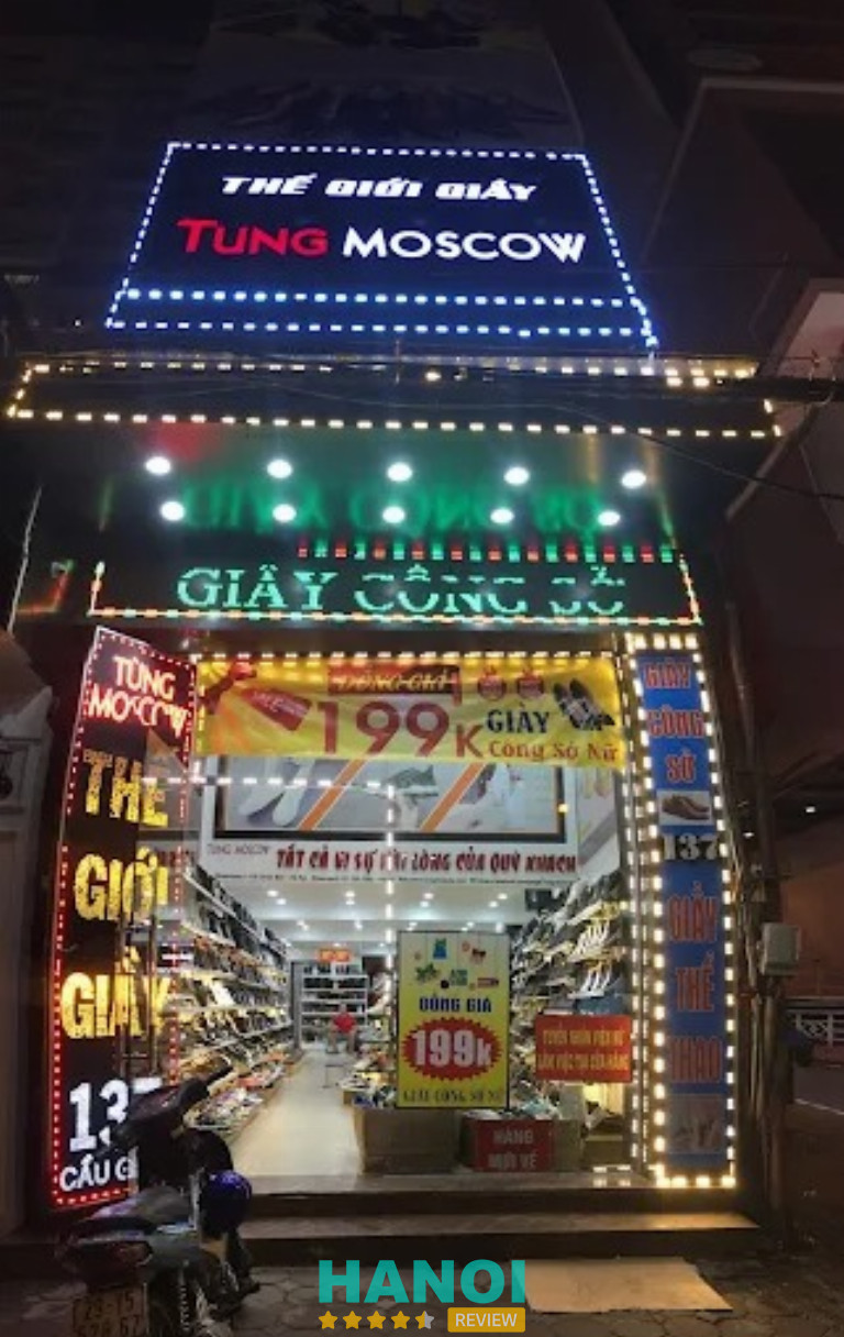 Thế Giới Giày Tùng Moscow - Cầu Giấy