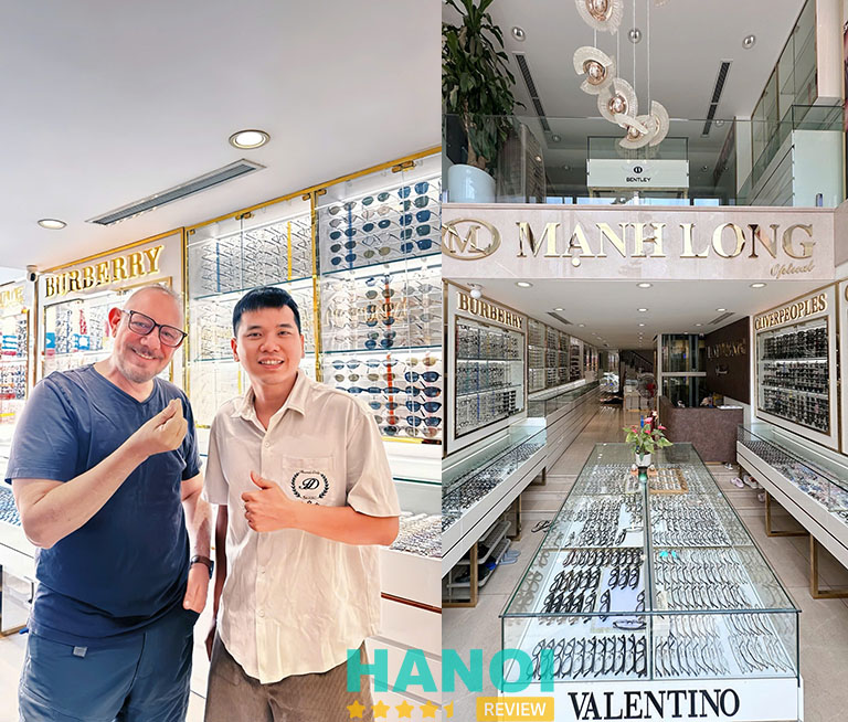 Cửa hàng kính mắt mạnh long uy tín ở Hà Nội