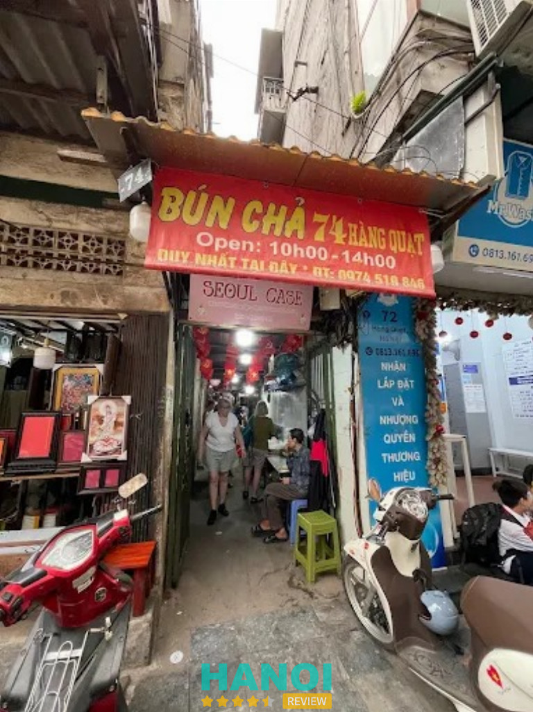 Bún chả Hàng Quạt