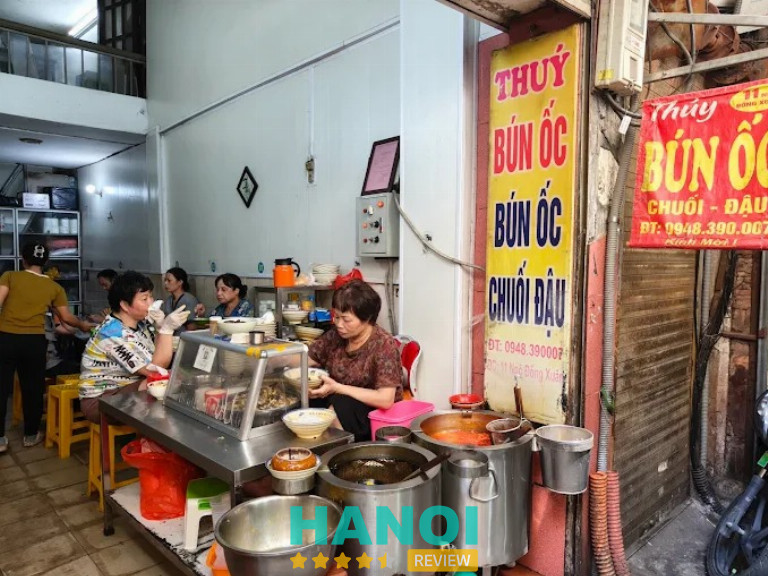 Bún ốc chợ Đồng Xuân
