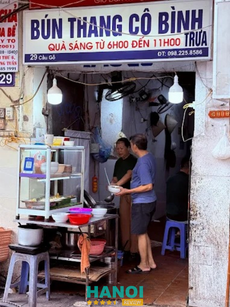 Bún thang Cầu Gỗ