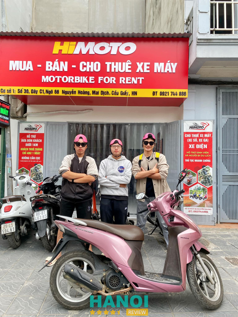 HIMOTO cho thuê xe máy uy tín
