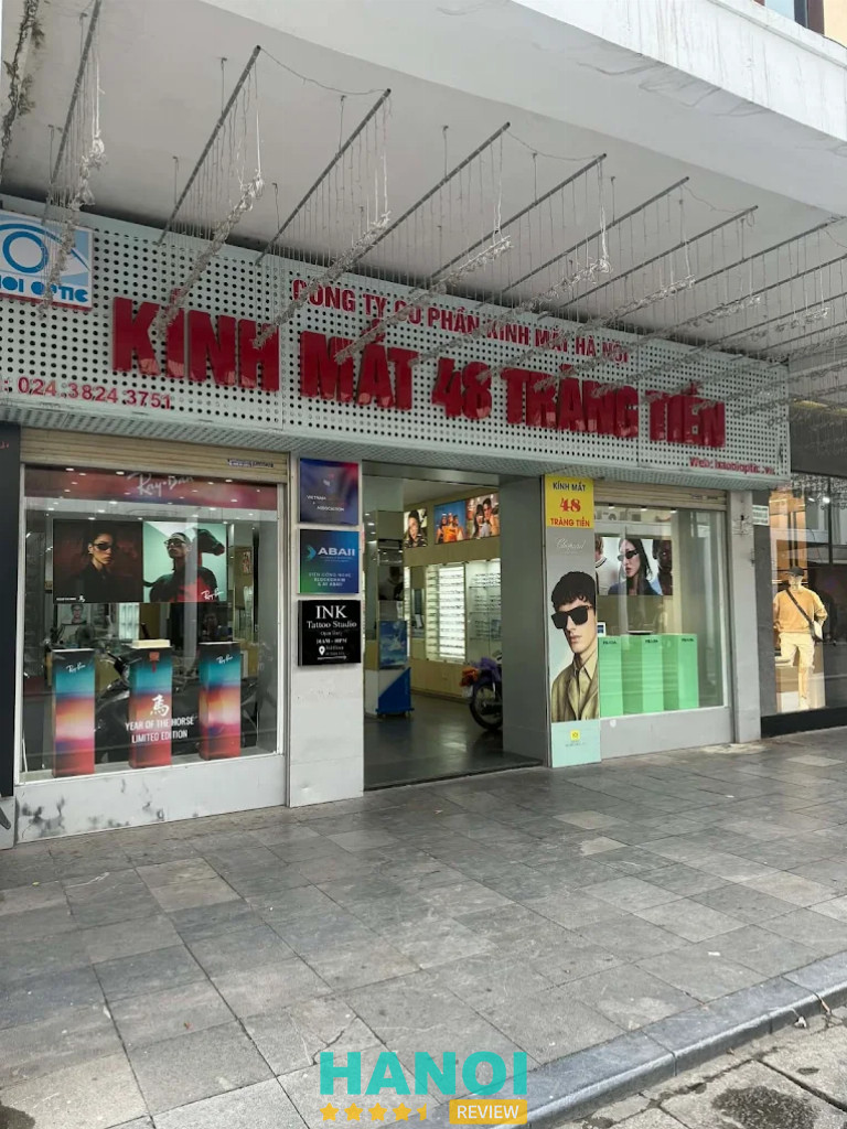Bài viết đánh giá về Kính mắt Hanoi Optic: 48 Tràng Tiền, P. Hoàn Kiếm, Hà Nội