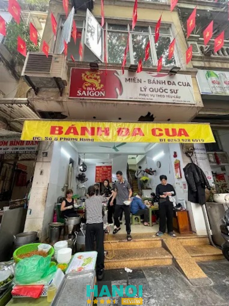 Miến - Bánh đa cua Lý Quốc Sư - Hoàn Kiếm 