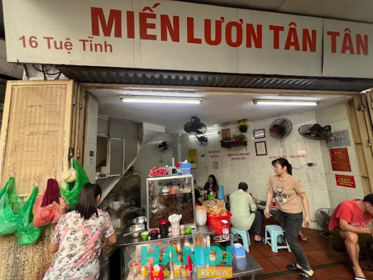 quán miến ở Hà Nội