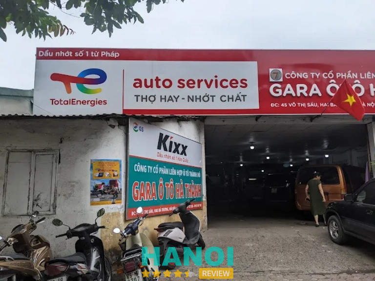 Gara ô tô tại Hai Bà Trưng