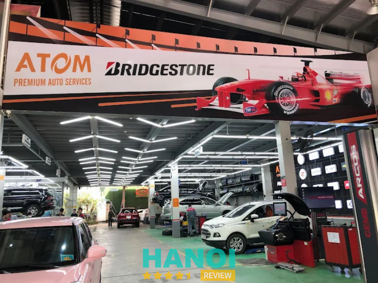 ATOM – Bridgestone Premium Auto Services, Long Biên