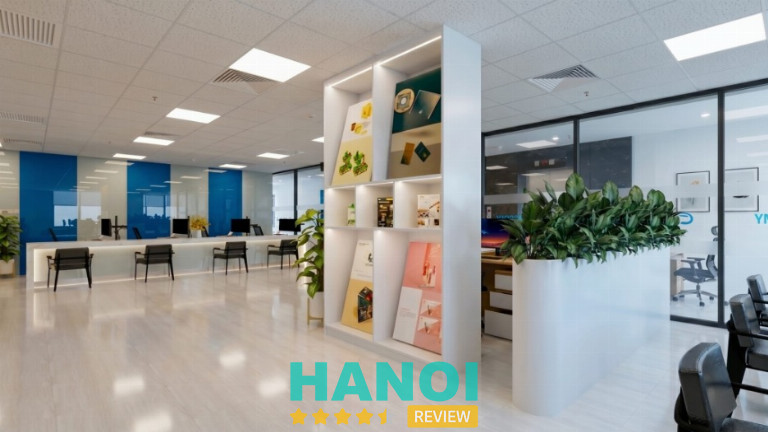 Dự án thiết kế và thi công văn phòng Green Academy tại Hà Nội