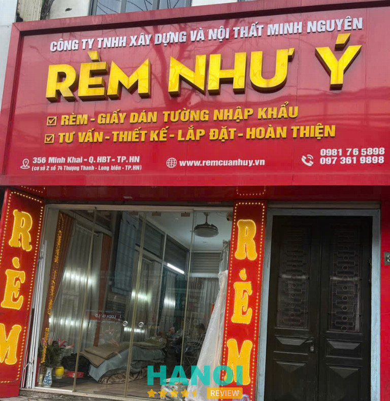Rèm cửa như ý ở Hà Nội uy tín nhất