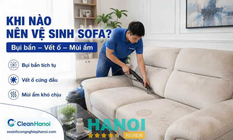 cleanhanoi giặt ghế sofa