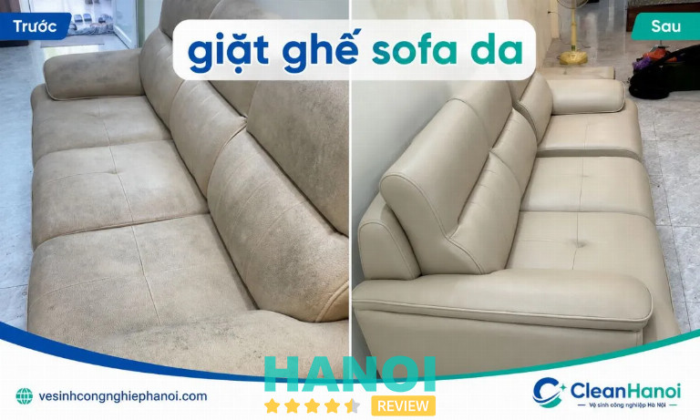 cleanhanoi giặt ghế sofa