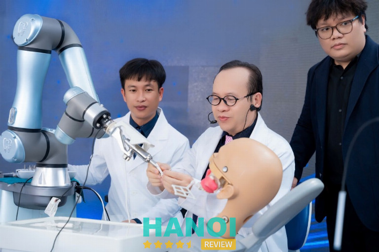 Nha khoa Nhân Tâm đầu tư 03 hệ thống robot cấy ghép Implant thế hệ mới