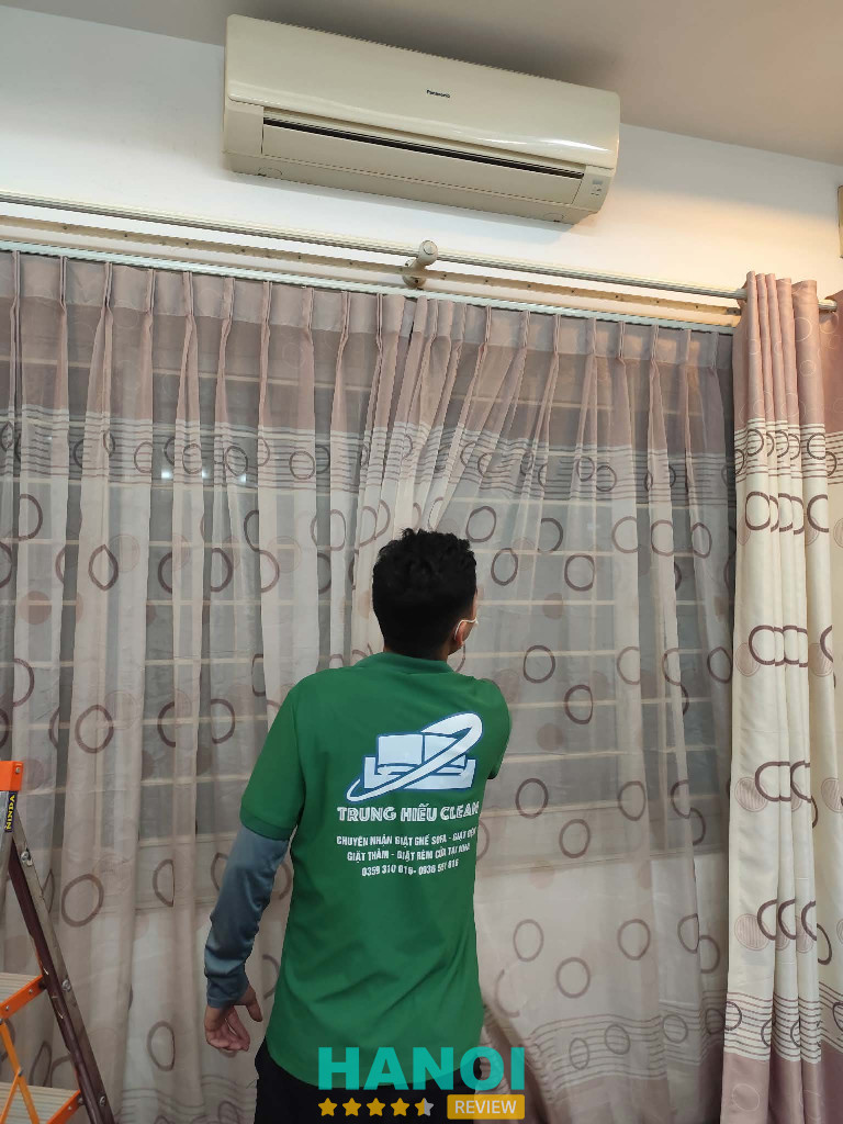 Trung Hiếu Clean: Đơn vị giặt sofa, thảm, đệm, rèm