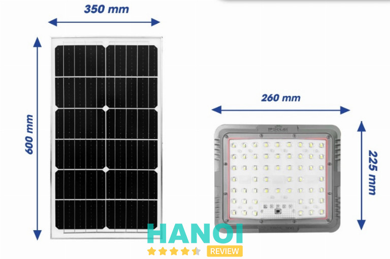 Đèn năng lượng mặt trời 300W