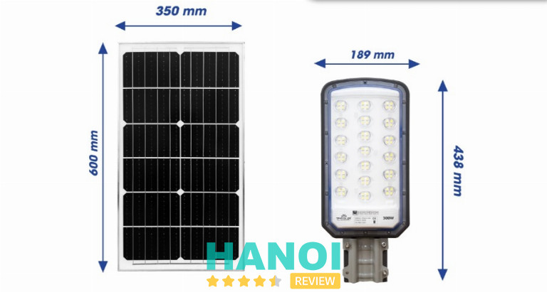 Đèn năng lượng mặt trời 300W