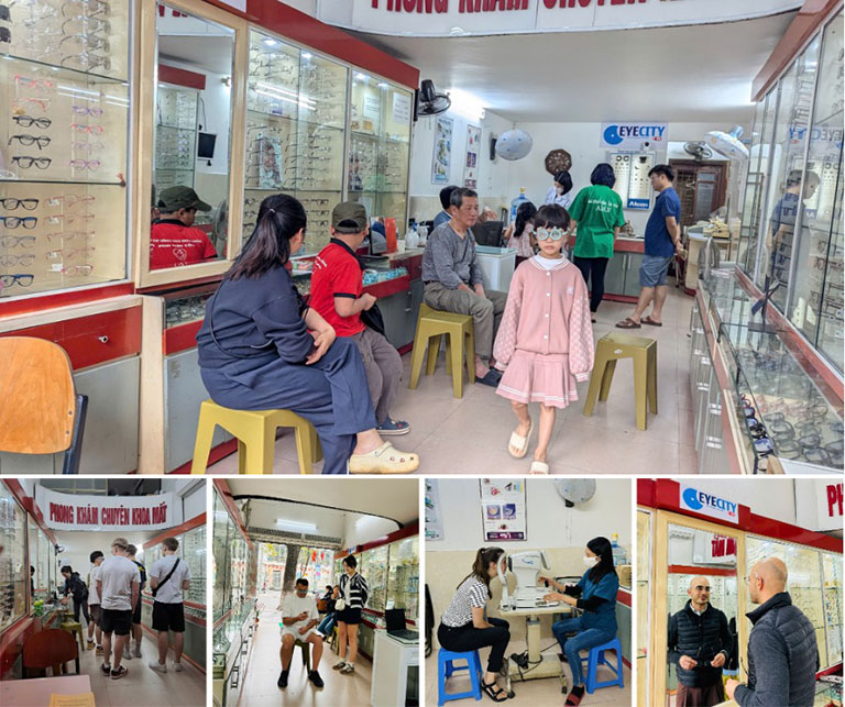 Kính mắt Eyecity cắt kính cận hà nội uy tín