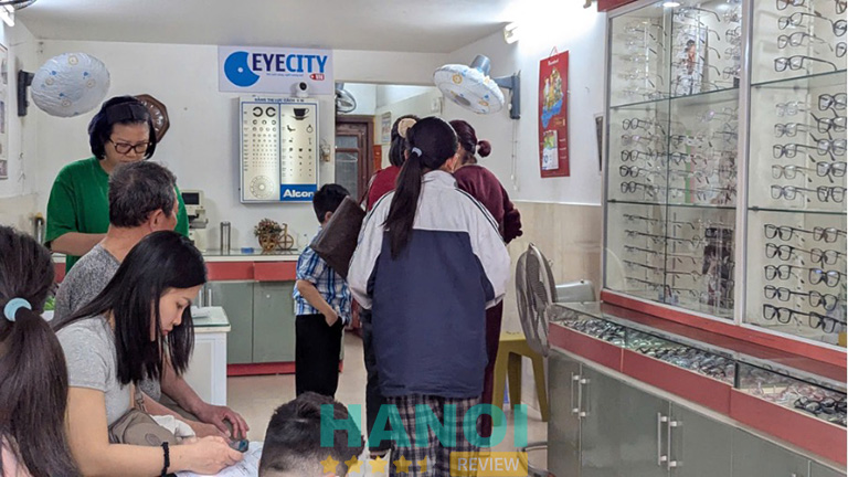 Kính mắt Eyecity cắt kính cận ở hà nội uy tín