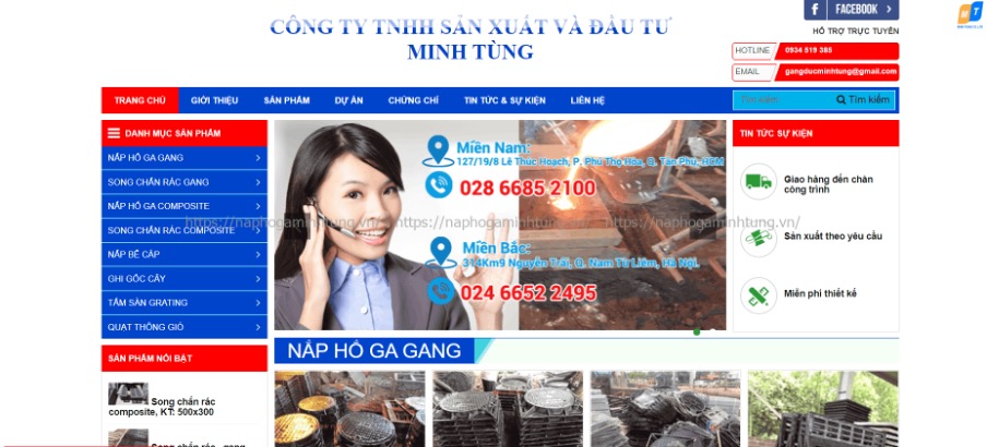 Nắp hố ga minh tùng