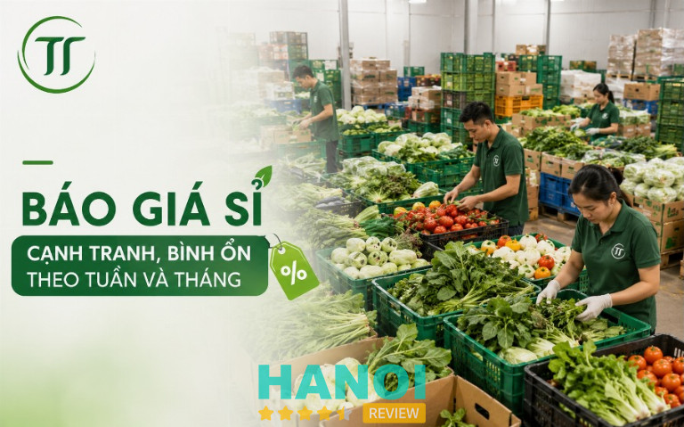 Tuấn Tú cung cấp thực phẩm nhà hàng giá tốt tại Hà Nội
