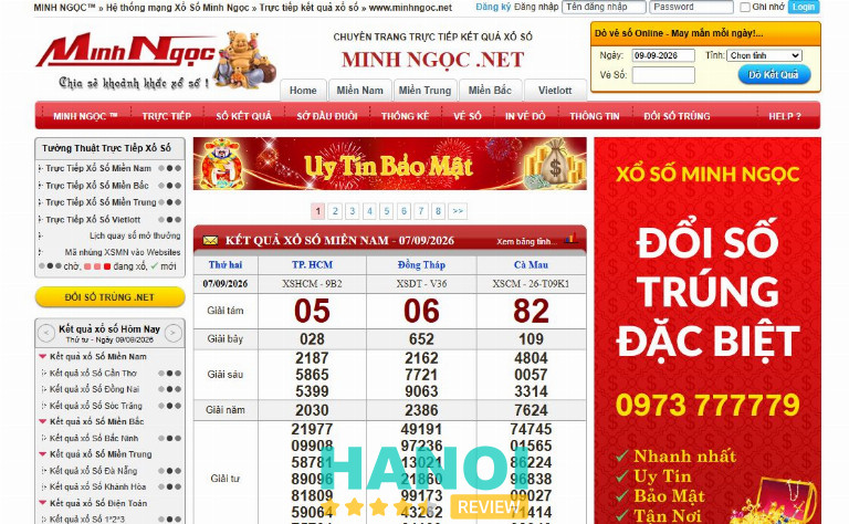 Xổ số Minh Ngọc