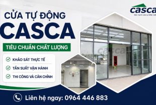 CASCA Việt Nam: Đơn vị cung cấp, lắp đặt cửa tự động uy tín, chuyên nghiệp