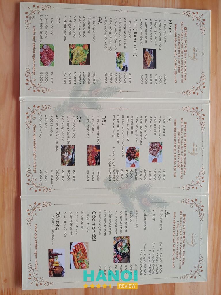 Nhà Hàng Rừng Thông tại Xuân Mai, Chương Mỹ