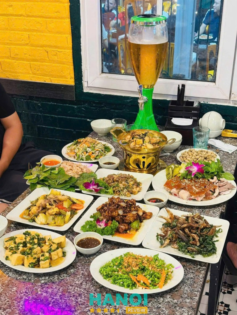 Thực đơn được thực khách yêu thích tại Nhậu Phi Trường