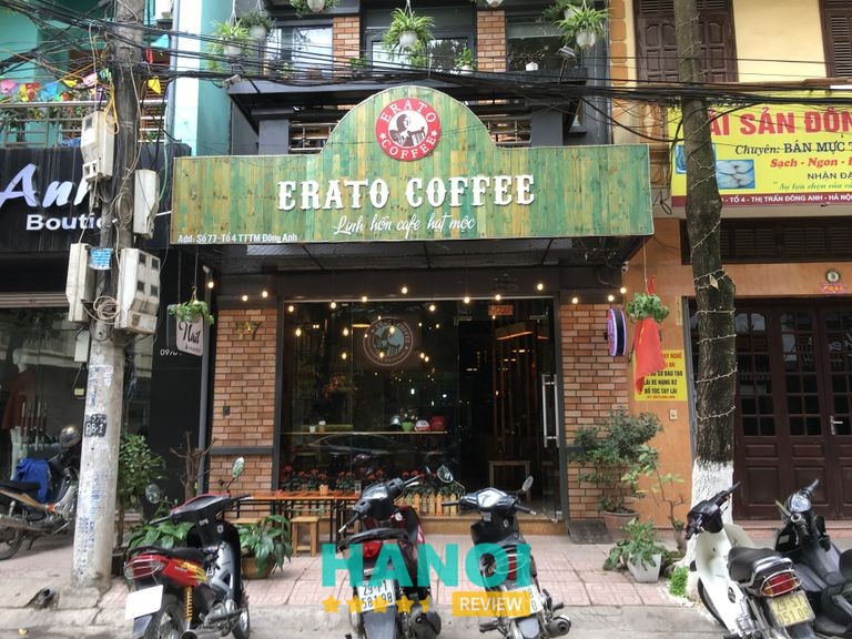 Erato Coffee Đông Anh gần chợ trung tâm