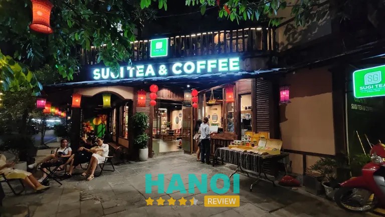 SUGITEA & Coffee Đông Anh với phong cách trà Suối Giàng