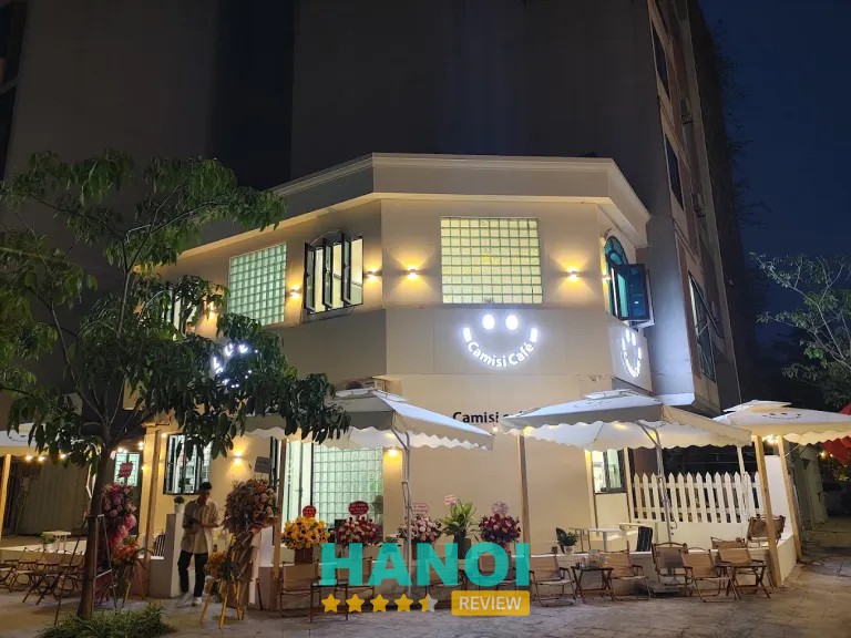 Camisi Café khu 3ha Đông Anh với không gian trẻ trung