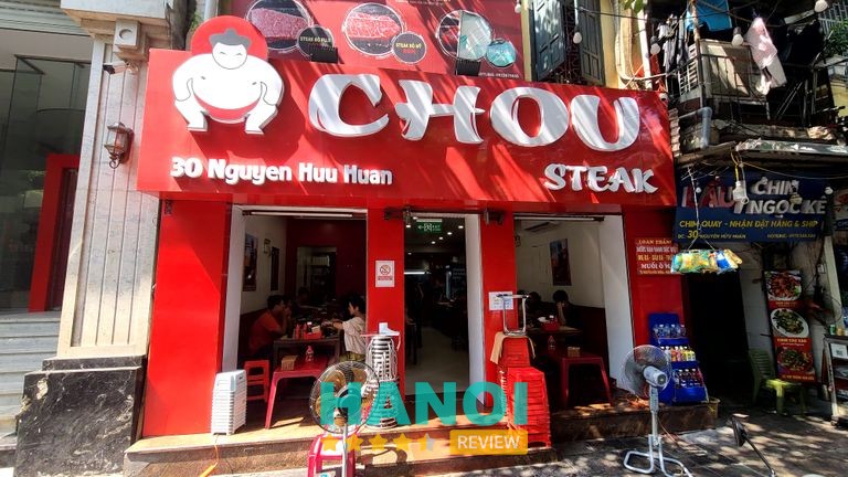 Chou Steak Nguyễn Hữu Huân phố cổ Hà Nội
