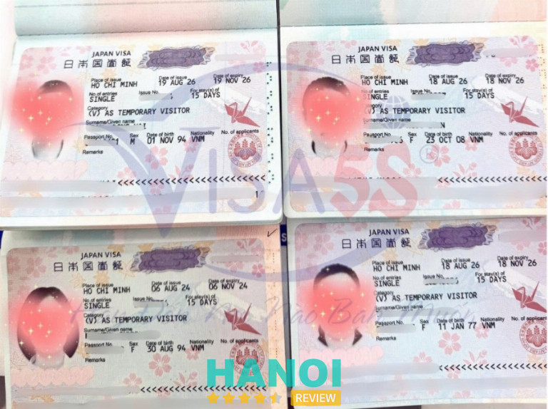 Các loại dịch vụ làm visa Nhật Bản được Visa5S cung cấp